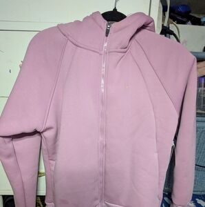 Women's Pink Zip-Up Hoodie